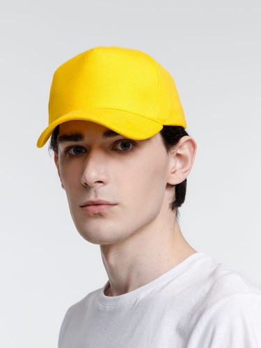 Бейсболка Standard, желтая фото 4 Бейсболка Standard, желтая фото 4