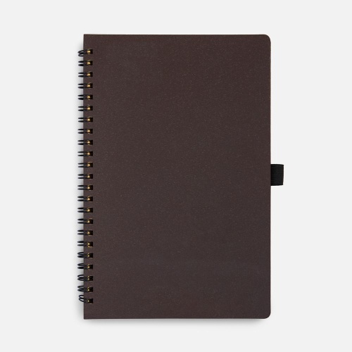 Блокнот на спирали Coffeist, коричневый фото 2 Блокнот на спирали Coffeist, коричневый фото 2