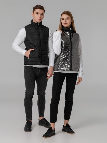 Жилет двусторонний Climb, черный фото 15 Жилет двусторонний Climb, черный фото 15