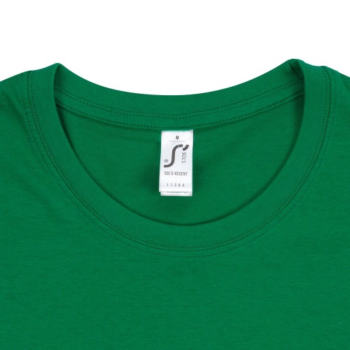 Футболка унисекс Regent 150, ярко-зеленая фото 4