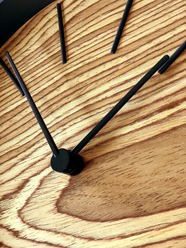 Часы настенные Largo, дуб фото 6 Часы настенные Largo, дуб фото 6