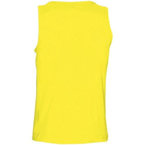 Майка мужская Justin 150, желтая (лимонная) фото 3