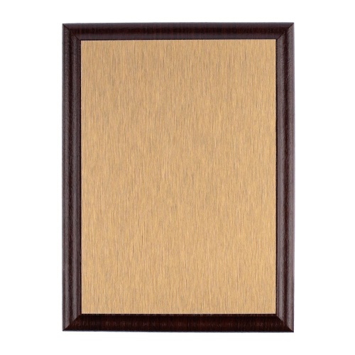 Плакетка Plaque, малая, вишня с золотистой пластиной фото 6 Плакетка Plaque, малая, вишня с золотистой пластиной фото 6