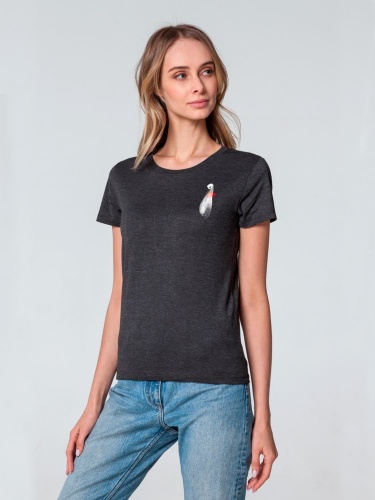 Футболка женская Ghost of Love, черная Футболка женская Ghost of Love, черная