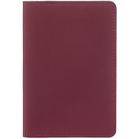 Обложка для паспорта Alaska, бордовая