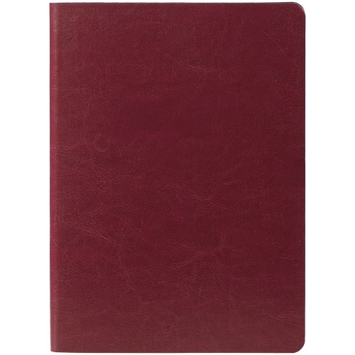 Ежедневник Nebraska Flex, недатированный, бордовый с золотистым фото 3