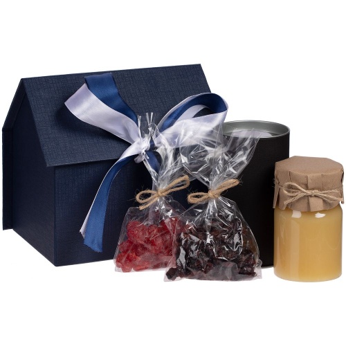 Коробка с лентами Homelike, синяя фото 5 Коробка с лентами Homelike, синяя фото 5