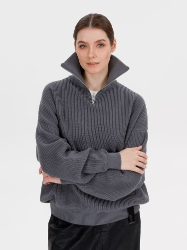 Джемпер Siluetti Birne, серый фото 3 Джемпер Siluetti Birne, серый фото 3