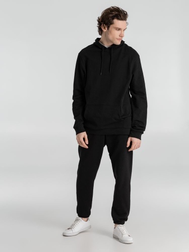 Толстовка с капюшоном унисекс Hoodie, черная фото 8 Толстовка с капюшоном унисекс Hoodie, черная фото 8