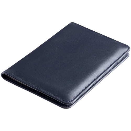 Обложка для паспорта Signature, синяя фото 6