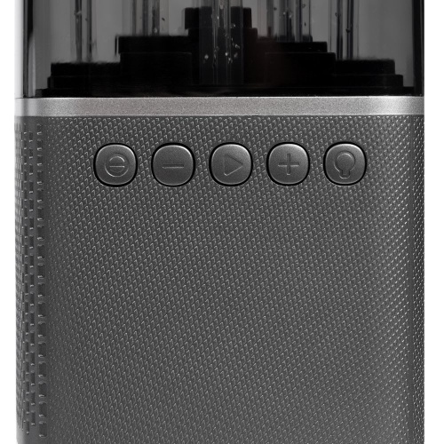 Беспроводная колонка с подсветкой citySound, черная фото 8