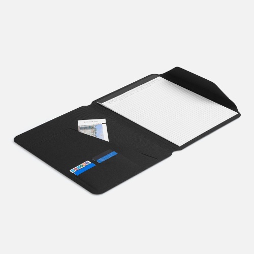 Папка с блокнотом Firmans, черная фото 3 Папка с блокнотом Firmans, черная фото 3