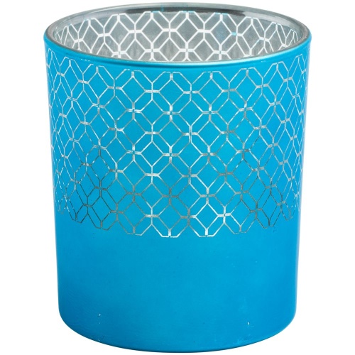 Подсвечник Queen, голубой фото 3 Подсвечник Queen, голубой фото 3