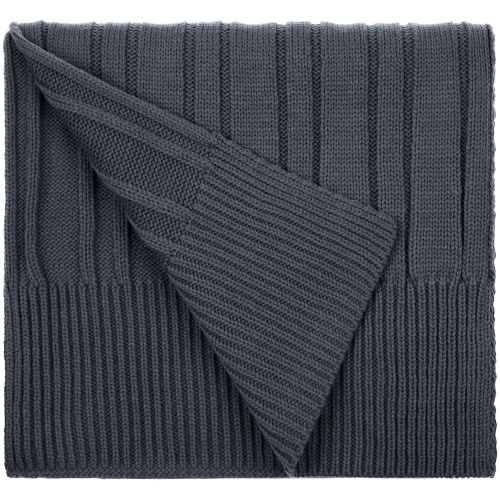 Шарф Knit Beat, серый (графит)
