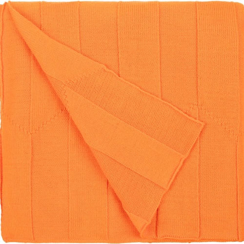 Плед Rombus, оранжевый (апельсин) фото 2