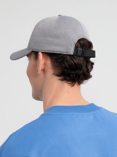 Бейсболка Dogoni, серая фото 3