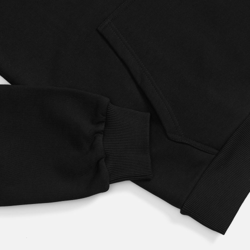 Худи унисекс оверсайз Daylero, черное фото 3 Худи унисекс оверсайз Daylero, черное фото 3