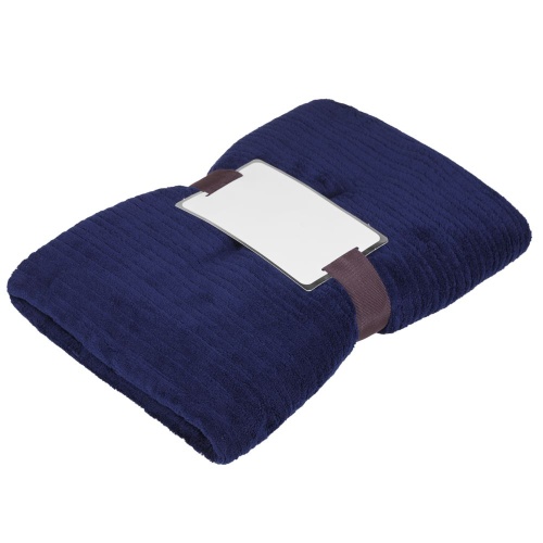 Плед Royal Blue, темно-синий фото 4