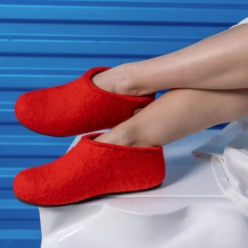 Домашние валенки Cant, красные фото 3 Домашние валенки Cant, красные фото 3