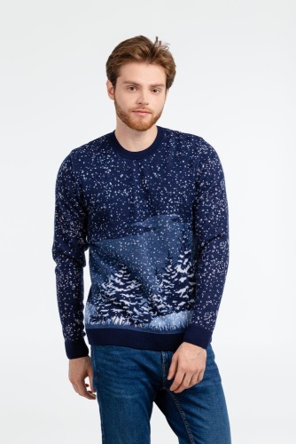 Джемпер Arras, синий фото 4 Джемпер Arras, синий фото 4