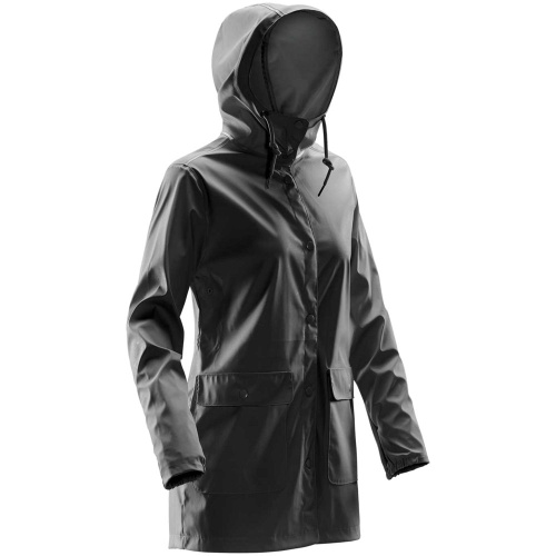 Дождевик женский Squall, черный фото 4 Дождевик женский Squall, черный фото 4