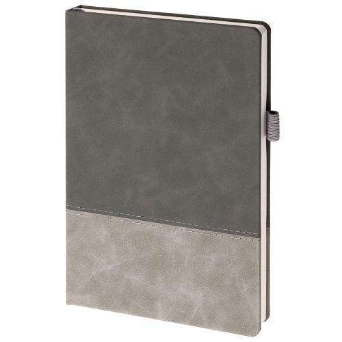 Ежедневник Horizon, недатированный, серый фото 2
