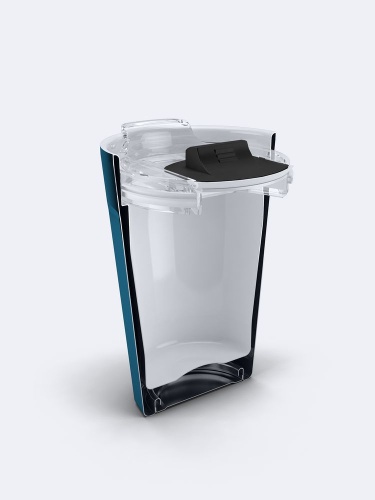 Термостакан iconyMug, темно-синий фото 10