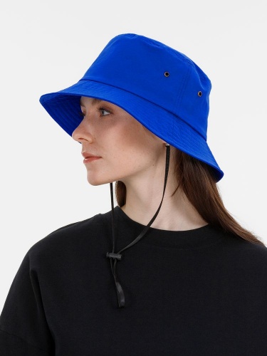 Панама Pana Vista, ярко-синяя фото 3