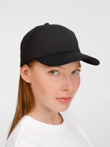 Бейсболка Apollo, черная фото 3 Бейсболка Apollo, черная фото 3