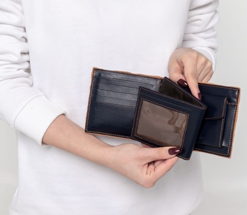 Портмоне Palermo, синее фото 10 Портмоне Palermo, синее фото 10