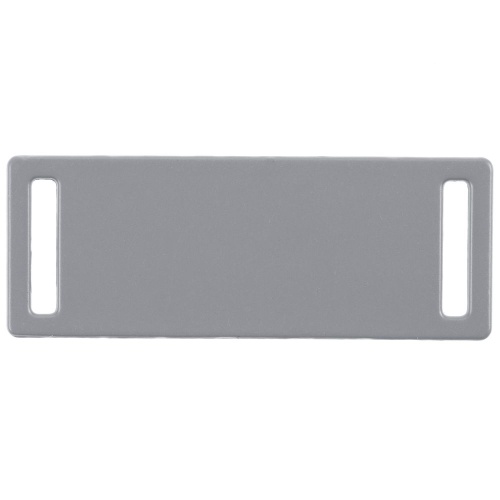 Шильдик металлический Kova, серый Шильдик металлический Kova, серый