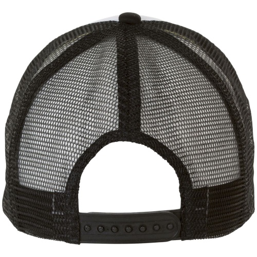 Бейсболка Bubble, черная с белым фото 4 Бейсболка Bubble, черная с белым фото 4