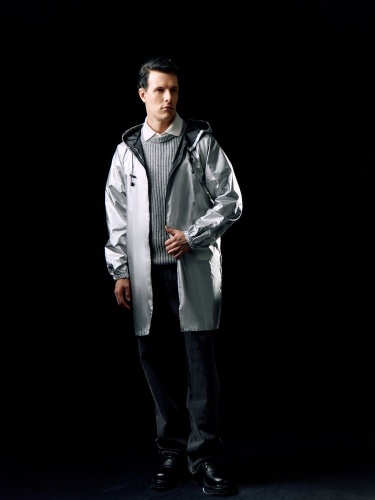 Дождевик Palladio Pockets, серебристый фото 6