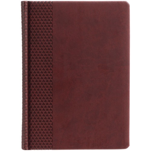 Ежедневник Brand, недатированный, бордовый Ежедневник Brand, недатированный, бордовый