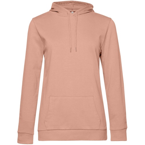 Толстовка с капюшоном женская Hoodie, бежевая (nude) Толстовка с капюшоном женская Hoodie, бежевая (nude)