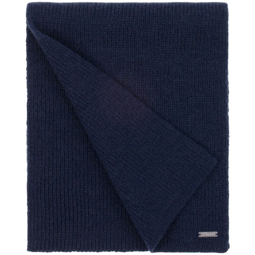 Шарф Bernard, темно-синий фото 3