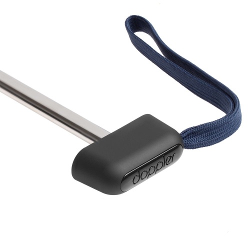 Зонт складной Carbonsteel Slim, темно-синий фото 6 Зонт складной Carbonsteel Slim, темно-синий фото 6