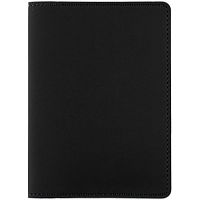 Обложка для паспорта Shall Simple, черный