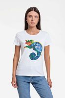 Футболка женская «Вангуана», белая