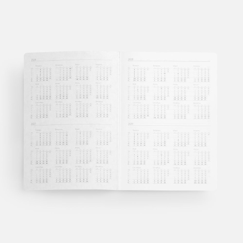 Ежедневник Flexpen Shall, недатированный, черный фото 4