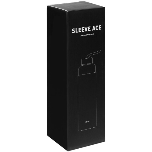 Бутылка для воды Sleeve Ace, черная фото 4 Бутылка для воды Sleeve Ace, черная фото 4