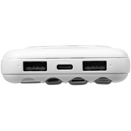 Внешний аккумулятор Omni Qi 10000 мАч, белый фото 5 Внешний аккумулятор Omni Qi 10000 мАч, белый фото 5