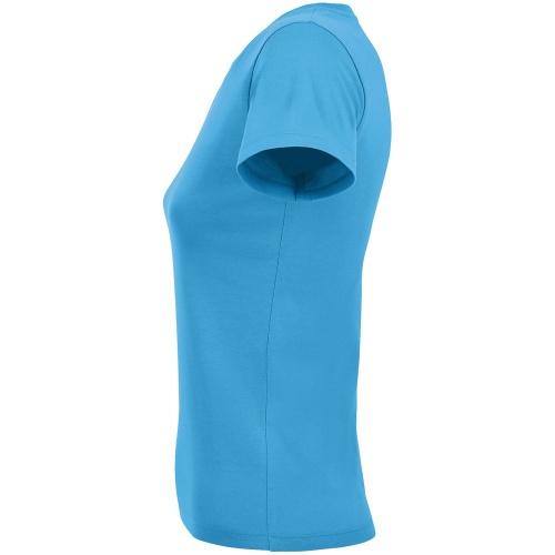 Футболка женская Regent Fit Women, ярко-бирюзовая фото 4