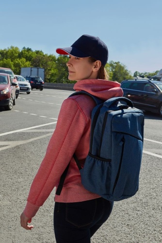 Рюкзак для ноутбука The First, синий фото 10 Рюкзак для ноутбука The First, синий фото 10