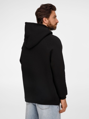 Худи унисекс оверсайз Easy Street, черное фото 6 Худи унисекс оверсайз Easy Street, черное фото 6