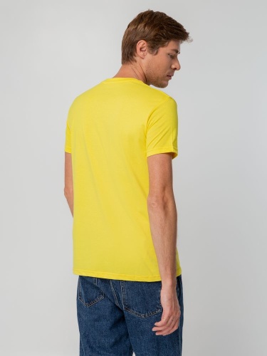 Футболка унисекс T-bolka 140, желтая фото 7 Футболка унисекс T-bolka 140, желтая фото 7