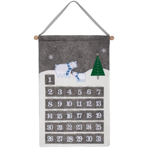 Адвент-календарь Noel, с медведями Адвент-календарь Noel, с медведями