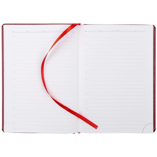 Ежедневник Sagrin, недатированный, красный фото 6 Ежедневник Sagrin, недатированный, красный фото 6