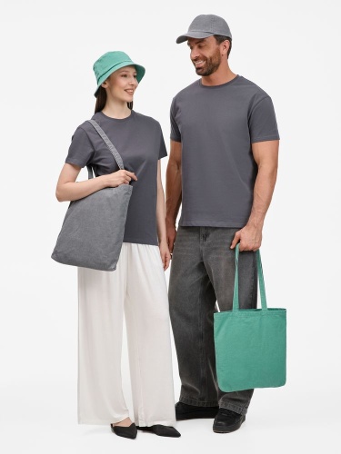 Сумка для покупок Berwi, серая фото 3