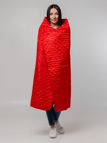 Плед-пончо для пикника SnapCoat, красный фото 9